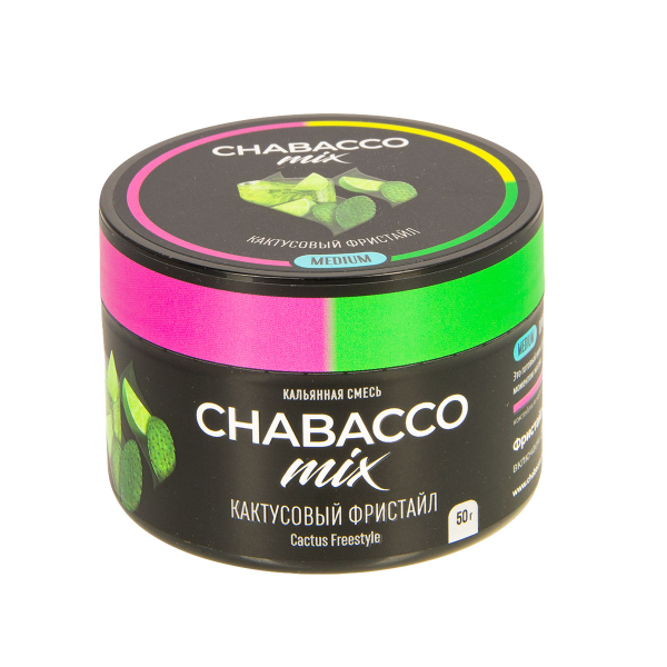 Смесь Chabacco Mix Medium Cactus Freestyle  50 гр в Петропавловске-Камчатском