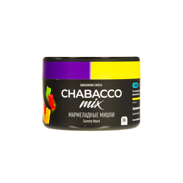 Смесь Chabacco Mix Medium Gummy Bears  50 гр в Петропавловске-Камчатском