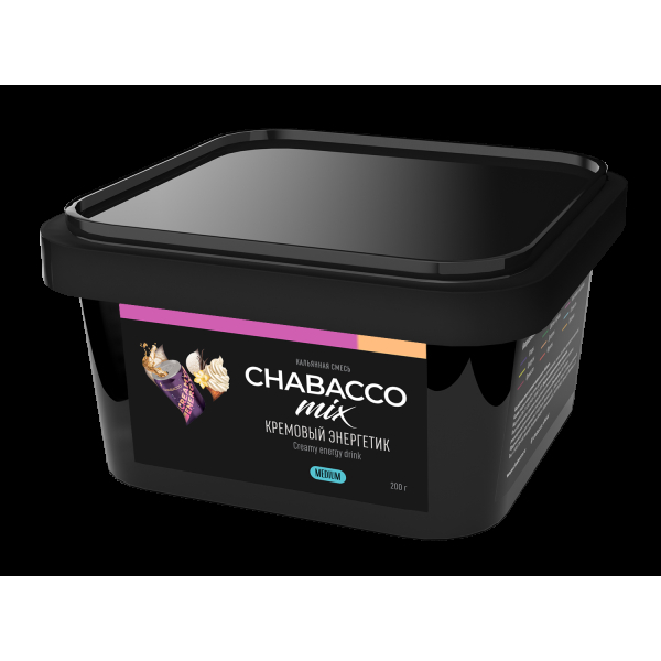 Смесь Chabacco Mix Medium Creamy Energy Drink  200 гр в Петропавловске-Камчатском