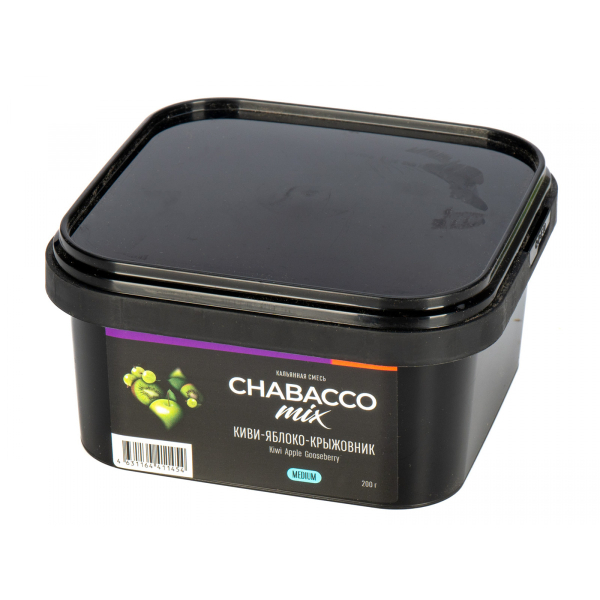 Смесь Chabacco Mix Medium Kiwi Apple Gooseberry  200 гр в Петропавловске-Камчатском