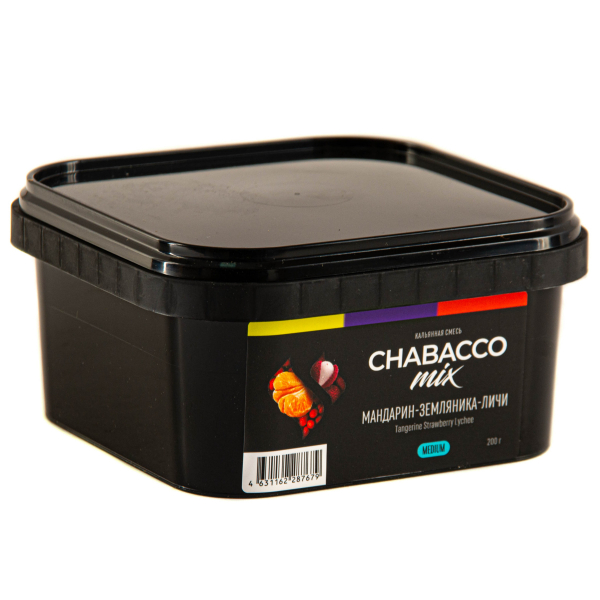 Смесь Chabacco Mix Medium Tangerine Strawberry Lychee  200 гр в Петропавловске-Камчатском