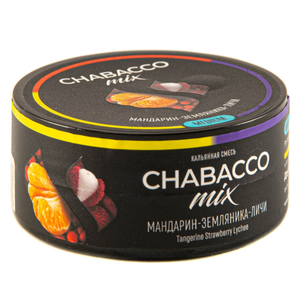 Смесь Chabacco Mix Medium Tangerine Strawberry Lychee  25 гр в Петропавловске-Камчатском
