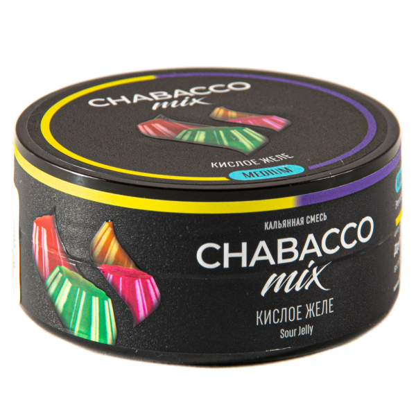 Смесь Chabacco Mix Medium Sour Jelly  25 гр в Петропавловске-Камчатском