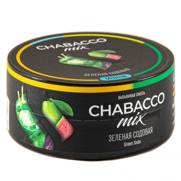 Смесь Chabacco Mix Medium Green Soda  25 гр в Петропавловске-Камчатском