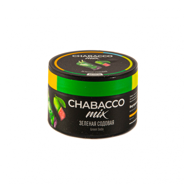 Смесь Chabacco Mix Medium Green Soda  50 гр в Петропавловске-Камчатском