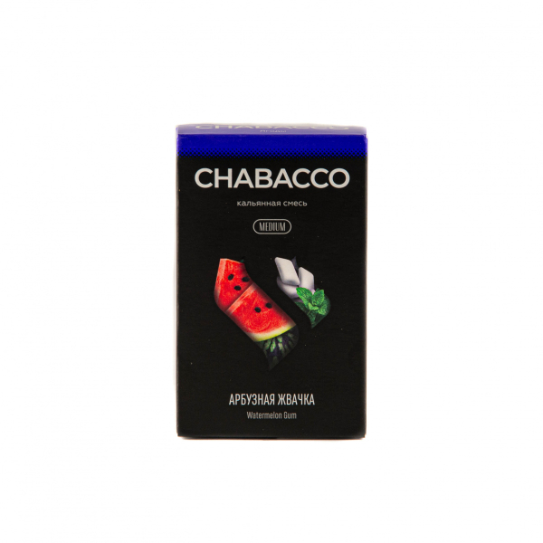 Смесь Chabacco Mix Medium Watermelon Gum  50 гр в Петропавловске-Камчатском