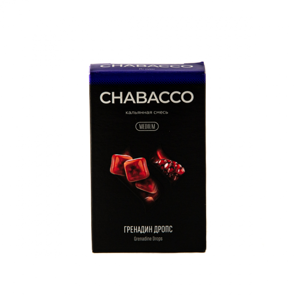 Смесь Chabacco Mix Medium Grenadine Drops  50 гр в Петропавловске-Камчатском