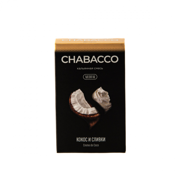 Смесь Chabacco Mix Medium Crème De Coco  50 гр в Петропавловске-Камчатском