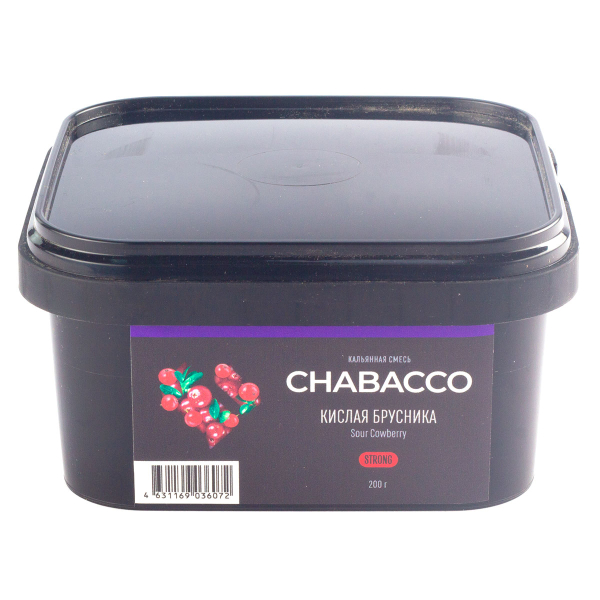 Смесь Chabacco Strong Sour Cowberry  200 гр в Петропавловске-Камчатском