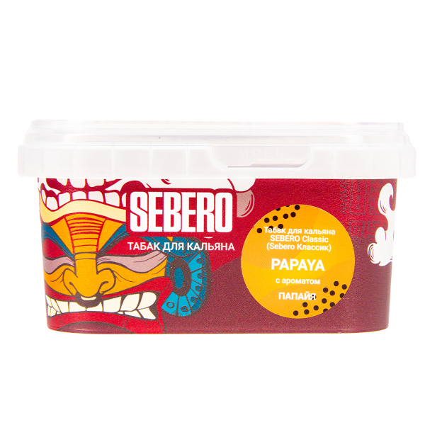 Табак Sebero Papaya  200 грамм в Петропавловске-Камчатском