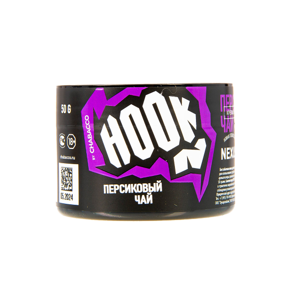 Табак Hook Персиковый Чай  50 грамм в Петропавловске-Камчатском