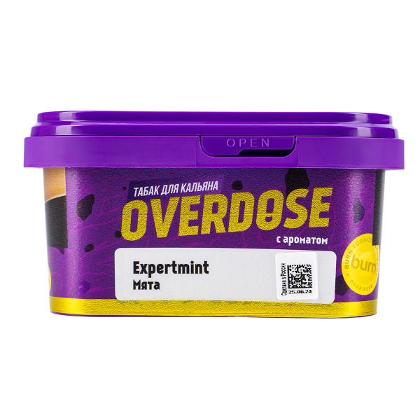 Табак Overdose Expertmint  200 гр в Петропавловске-Камчатском
