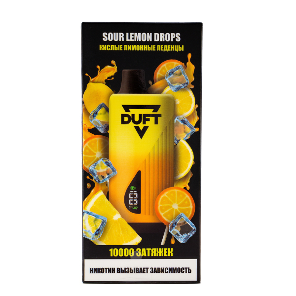 Электронка Duft Sour Lemon Drops (10000 Затяжек) в Петропавловске-Камчатском