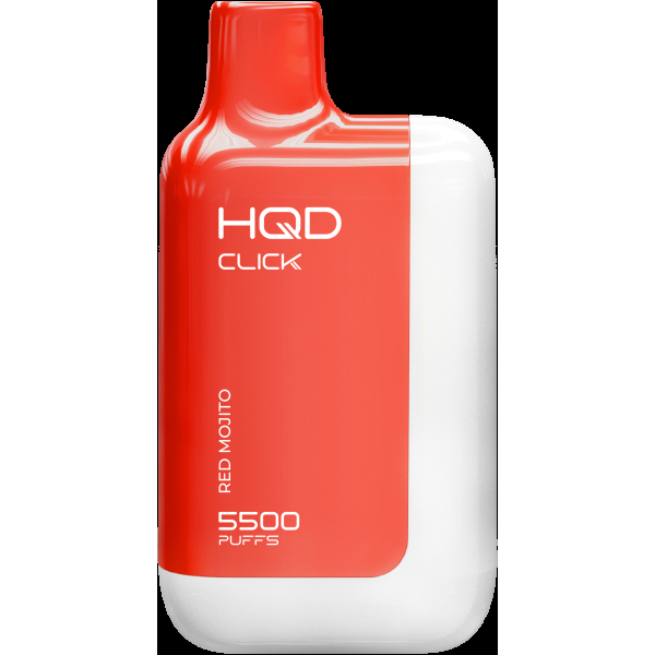 POD-система Hqd Click Устройство + Картридж Красный Мохито (5500 Затяжек) в Петропавловске-Камчатском