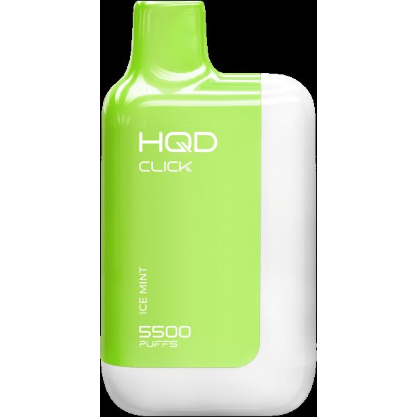 POD-система Hqd Click Устройство + Картридж Ледяная Мята (5500 Затяжек) в Петропавловске-Камчатском