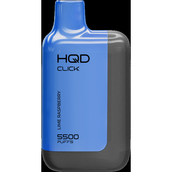 POD-система Hqd Click Устройство + Картридж Лайм Малина (5500 Затяжек) в Петропавловске-Камчатском