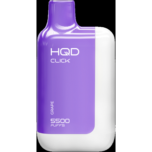POD-система Hqd Click Устройство + Картридж Виноград (5500 Затяжек) в Петропавловске-Камчатском