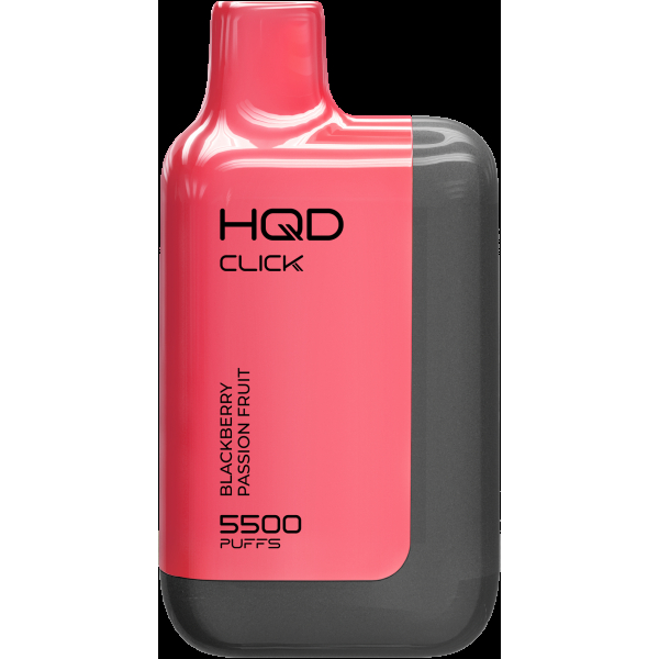 POD-система Hqd Click Устройство + Картридж Ежевика Мараккуйя (5500 Затяжек) в Петропавловске-Камчатском