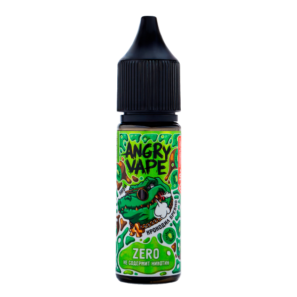 Жидкость Angry Vape Zero Крокодил Бревно 30 Мл в Петропавловске-Камчатском