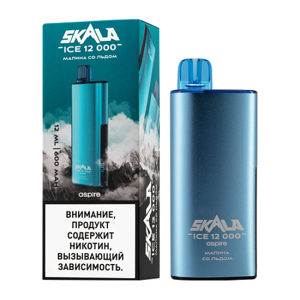 Электронка Skala Ice 12000 Малина Со Льдом в Петропавловске-Камчатском
