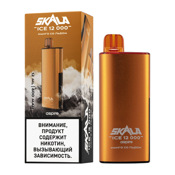 Электронка Skala Ice 12000 Манго Со Льдом в Петропавловске-Камчатском