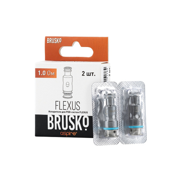 Испаритель Brusko Flexus Af Mesh Coil, 1.0 Ом, Упак. 2 Шт в Петропавловске-Камчатском
