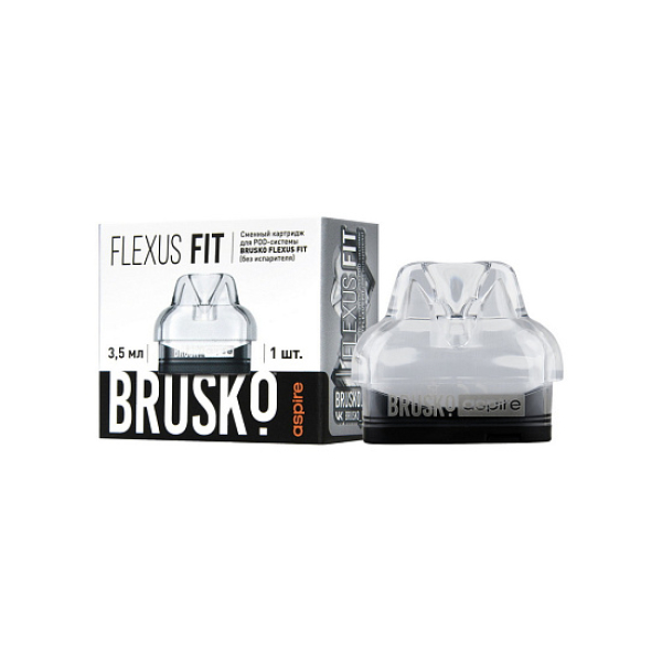 Сменный Картридж Brusko Flexus Fit (Белый) 3,5 Мл, Упак. 1 Шт в Петропавловске-Камчатском