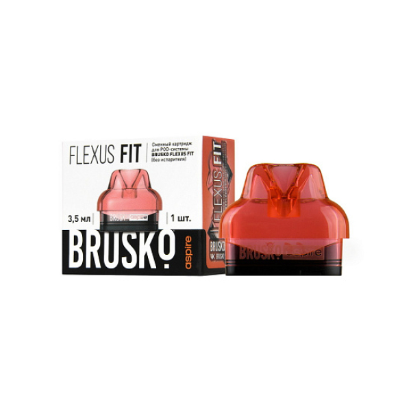 Сменный Картридж Brusko Flexus Fit (Красный) 3,5 Мл, Упак. 1Шт в Петропавловске-Камчатском