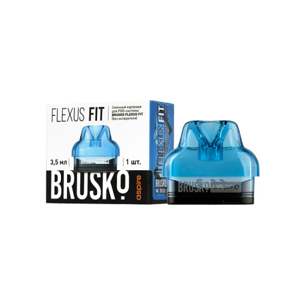 Сменный Картридж Brusko Flexus Fit (Синий) 3,5 Мл, Упак. 1 Шт в Петропавловске-Камчатском