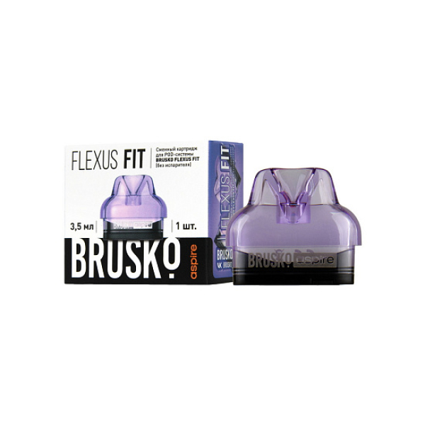 Сменный Картридж Brusko Flexus Fit (Фиолетовый) 3,5 Мл, Упак. 1Шт в Петропавловске-Камчатском