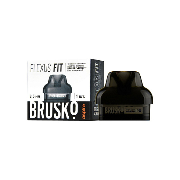 Сменный Картридж Brusko Flexus Fit (Черный) 3,5 Мл, Упак. 1 Шт в Петропавловске-Камчатском