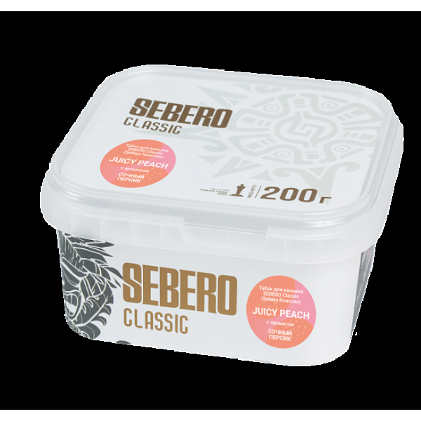 Табак Sebero Juicy Peach  200 грамм в Петропавловске-Камчатском