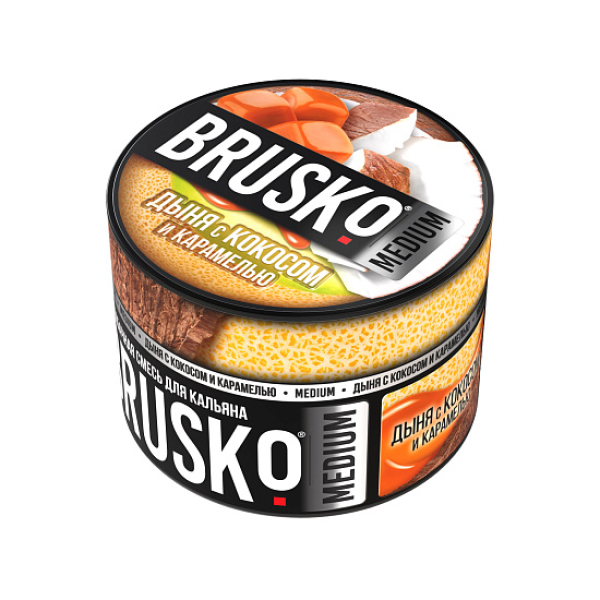 Смесь Brusko Дыня С Кокосом И Карамелью (Medium)  50 гр в Петропавловске-Камчатском