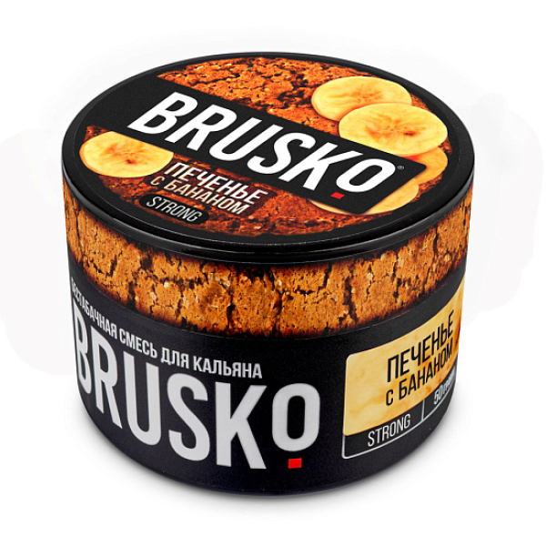 Смесь Brusko Печенье С Бананом (Strong)  50 гр в Петропавловске-Камчатском