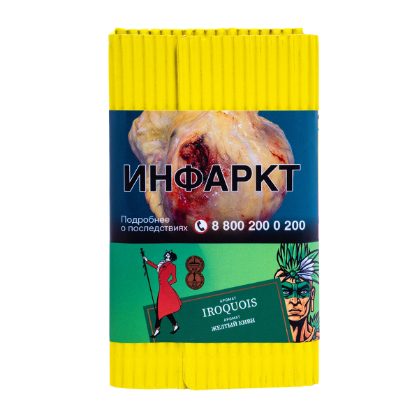 Табак Satyr Iroquois (Желтый Киви)  100 грамм в Петропавловске-Камчатском