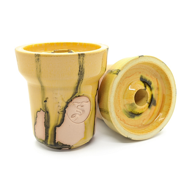 Чаша St Bowls Phunnel Glaze Желтая С Полосками в Петропавловске-Камчатском