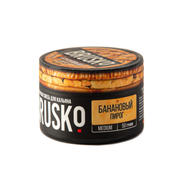 Смесь Brusko Strong Банановый Пирог  50 гр в Петропавловске-Камчатском