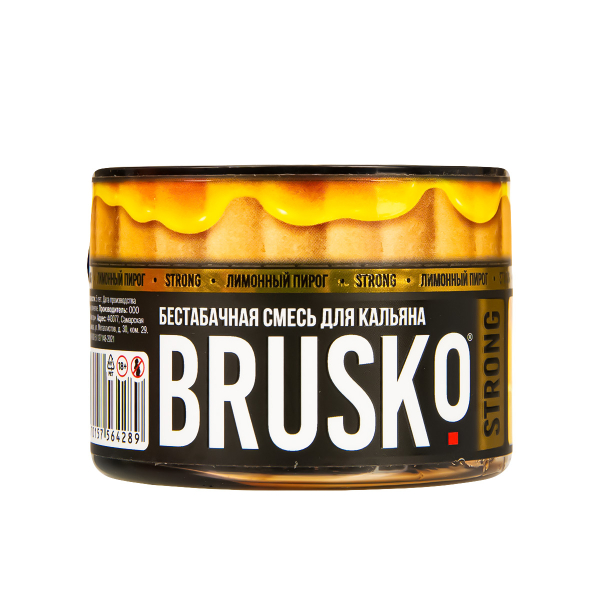 Смесь Brusko Strong Лимонный Пирог  50 гр в Петропавловске-Камчатском