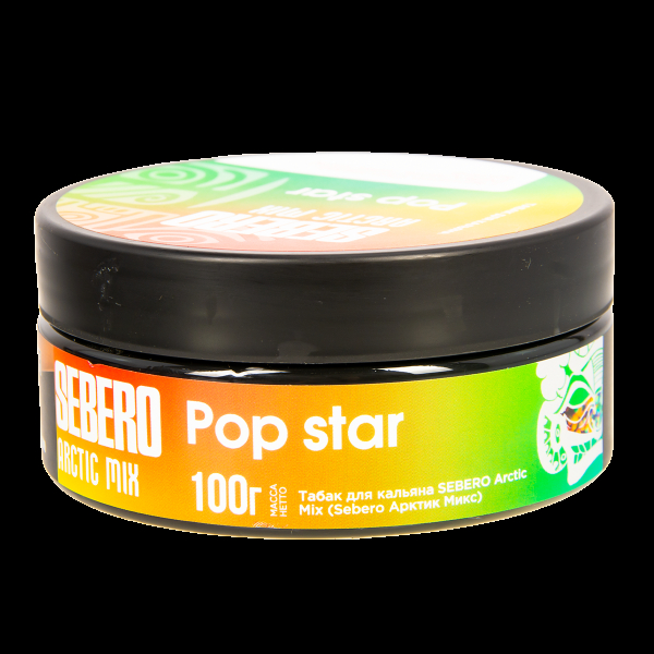 Табак Sebero Arctic Mix Pop Star  100 грамм в Петропавловске-Камчатском
