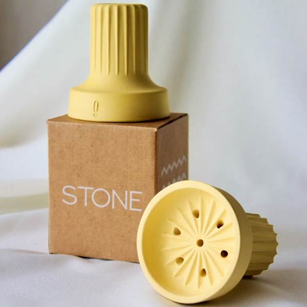 Чаша Облако Stone Classic Желтый для кальяна в Петропавловске-Камчатском