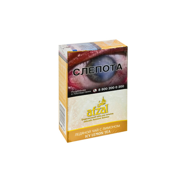 Табак Afzal Icy Lemon Tea 40 грамм  в Петропавловске-Камчатском