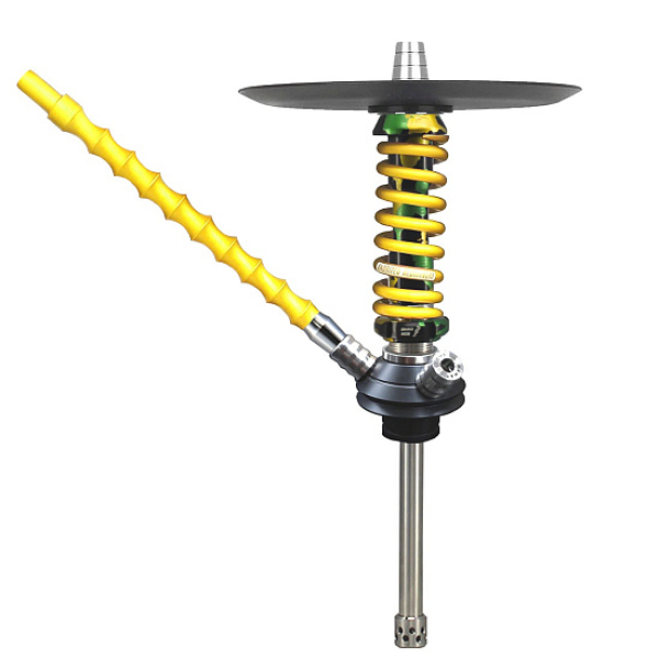 Кальян Mamay Customs Coilovers Micro Зелено Золотой Сплеш  в Петропавловске-Камчатском