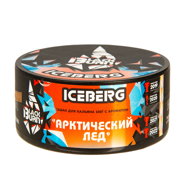 Табак BlackBurn Iceberg 100 грамм в Петропавловске-Камчатском