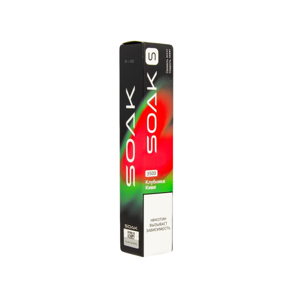 ЭСДН SOAK S Strawberry Kiwi 3500 тяг в Петропавловске-Камчатском