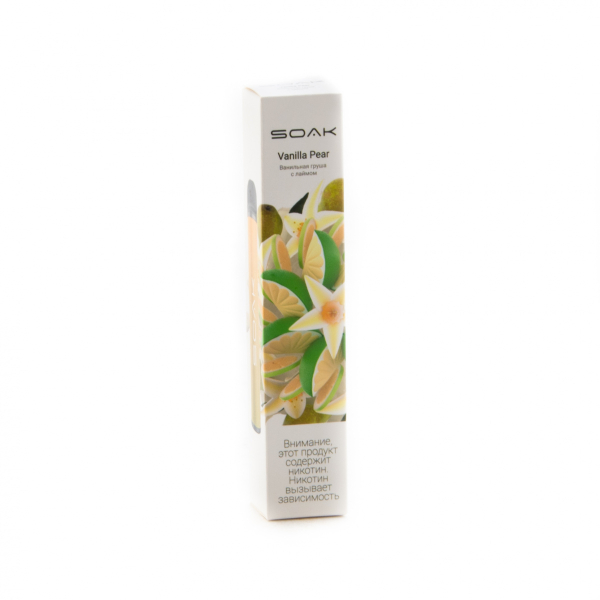 ЭСДН SOAK X Vanilla Pear 2200 тяг в Петропавловске-Камчатском