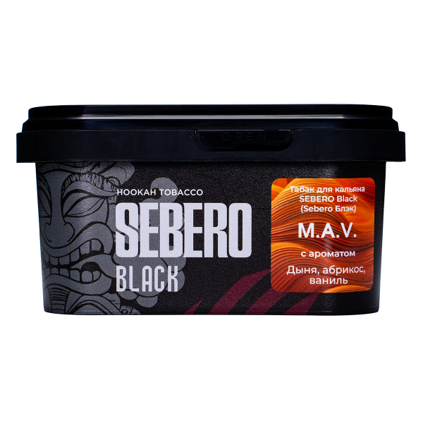 Табак Sebero Black M.a.v. 200 грамм в Петропавловске-Камчатском