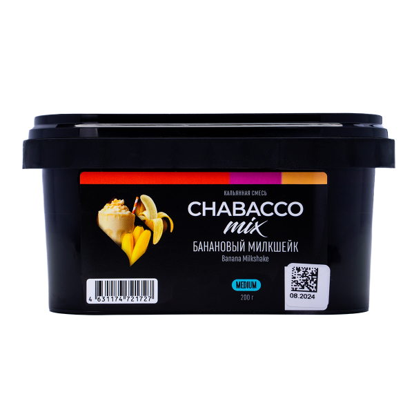 Chabacco Mix Medium Banana Milkshake 200 грамм в Петропавловске-Камчатском