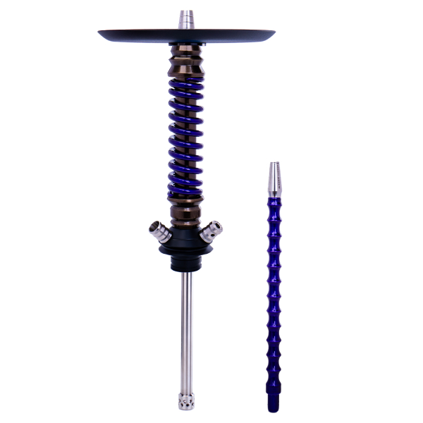 Кальян Mamay Customs Coilovers Mini Бронза Фиолетовый Лак в Петропавловске-Камчатском