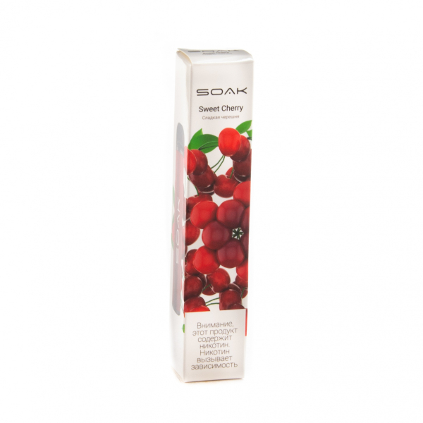 Электронная сигарета Soak X Sweet Cherry 2200 в Петропавловске-Камчатском