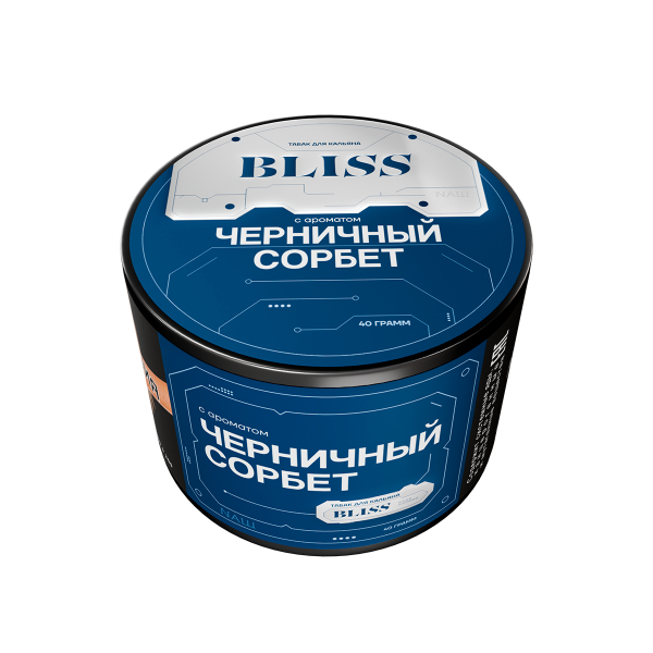 Табак Bliss Черничный Сорбет 40 грамм в Петропавловске-Камчатском